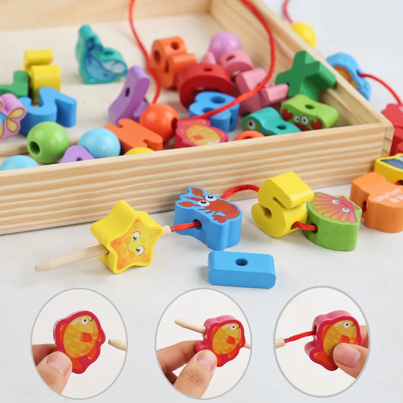 Деревянные игрушки детские игрушки - Фотография_4