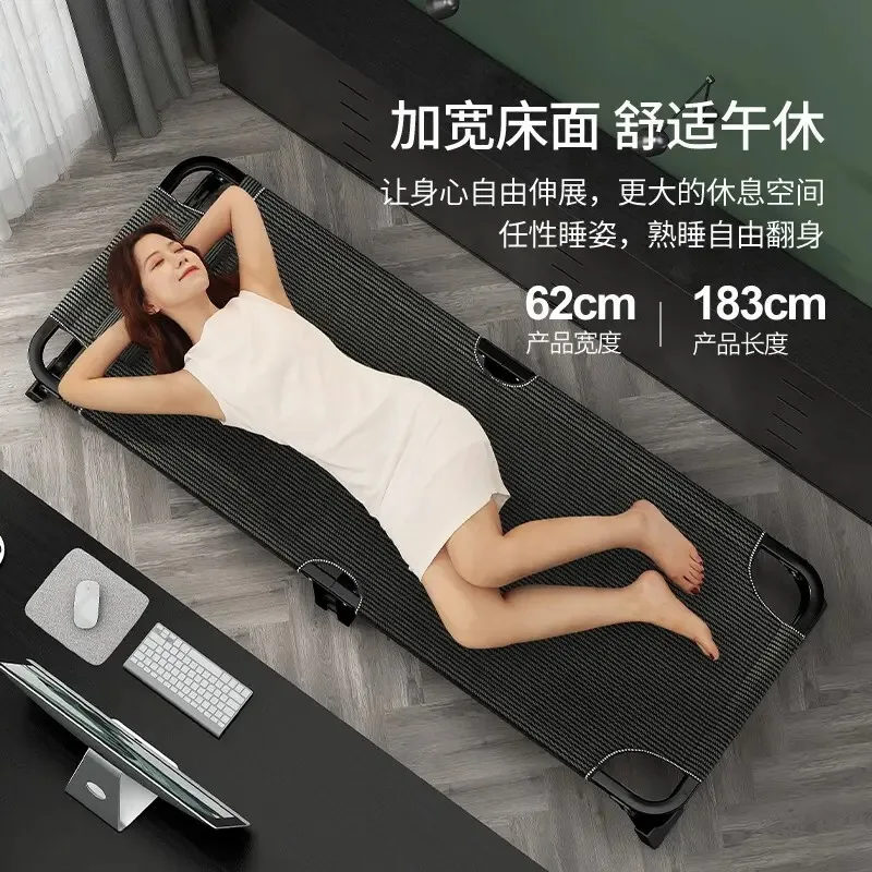 Походная кровать с металлическим каркасом - Фотография_2