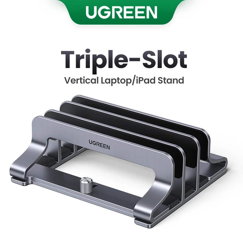 Вертикальная подставка ugreen для ноутбука macbook air pro