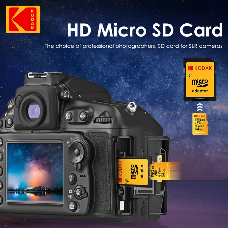 Карта kodak micro sd red карта - Фотография_5