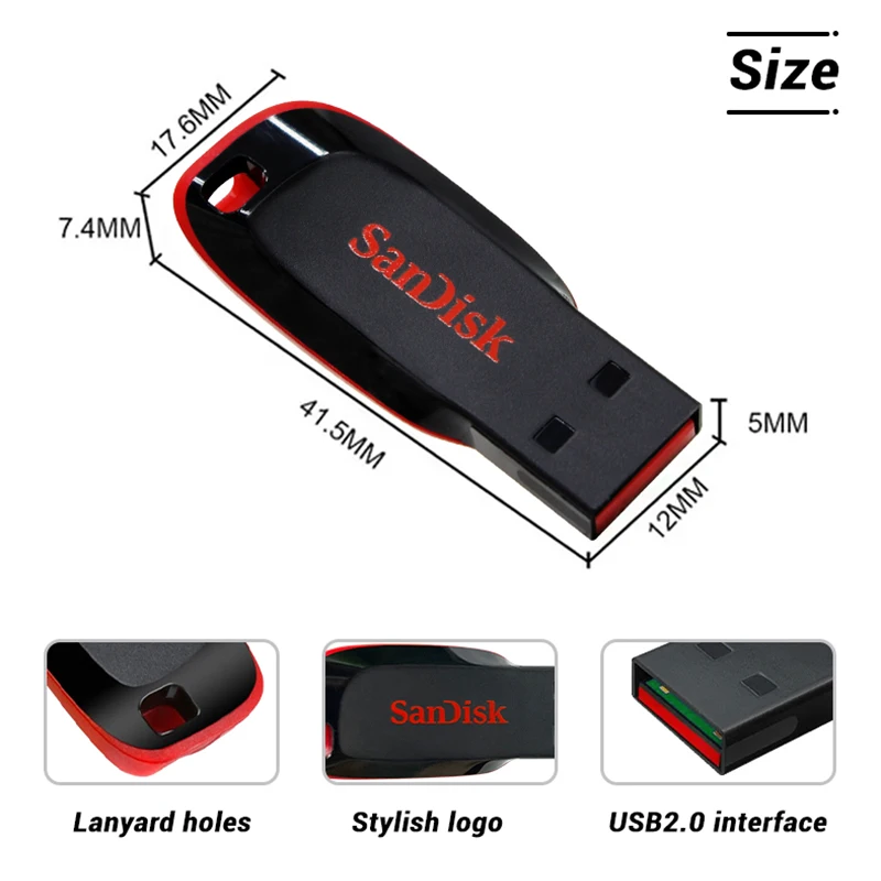 Sandisk cruzer blade usb 2 - Фотография_4