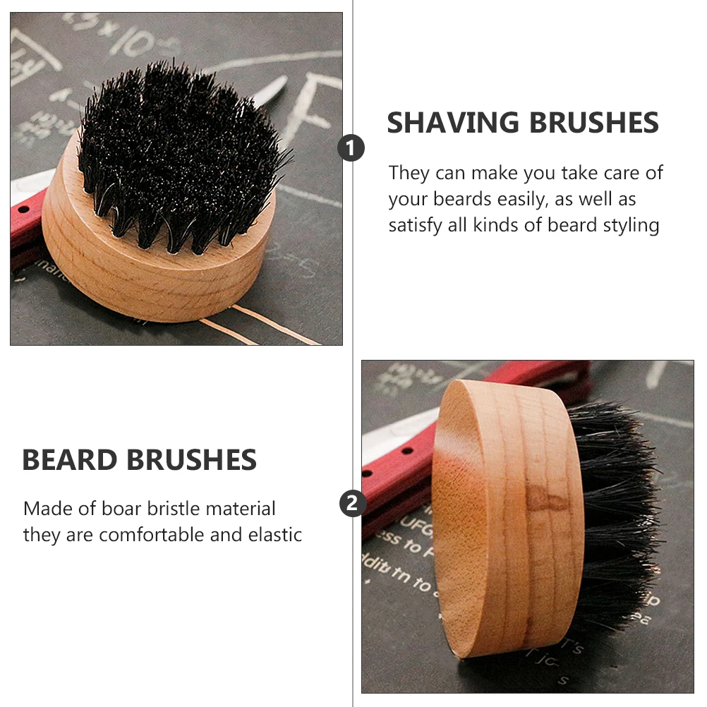 Щетка для бороды из натуральной щетины кабана - Фотография_5