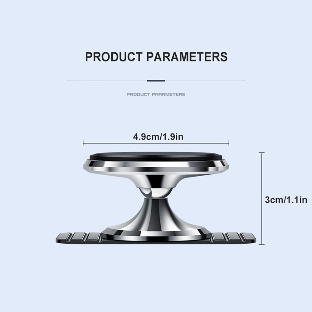 Магнитное автомобильное крепление для сотовых телефонов и мини-планшетов - Фотография_2