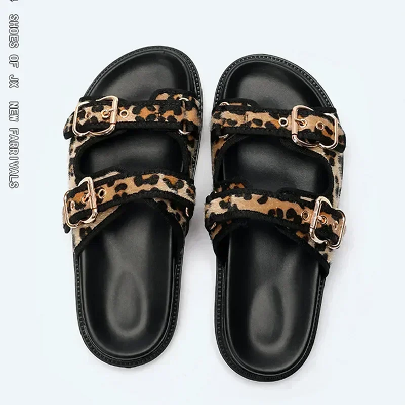 High quality leopard metal buckle