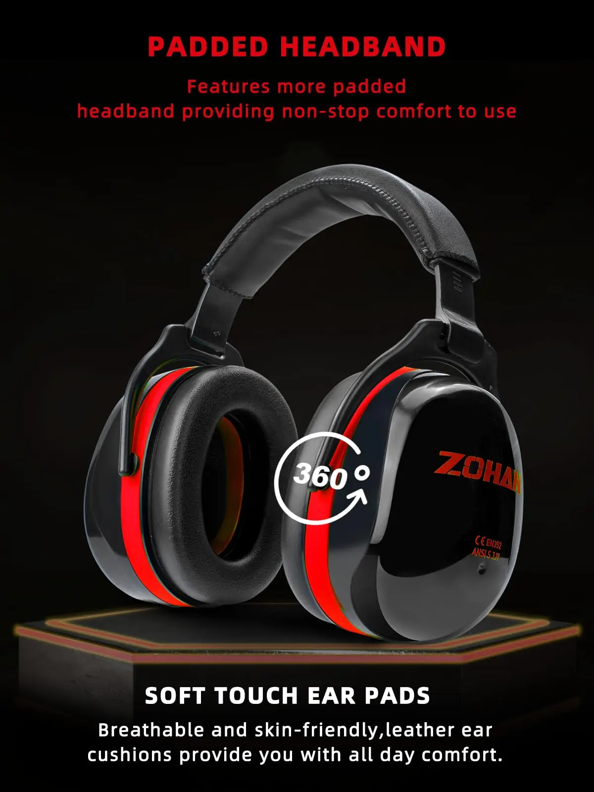 Шумоподавляющие наушники zohan - Фотография_2