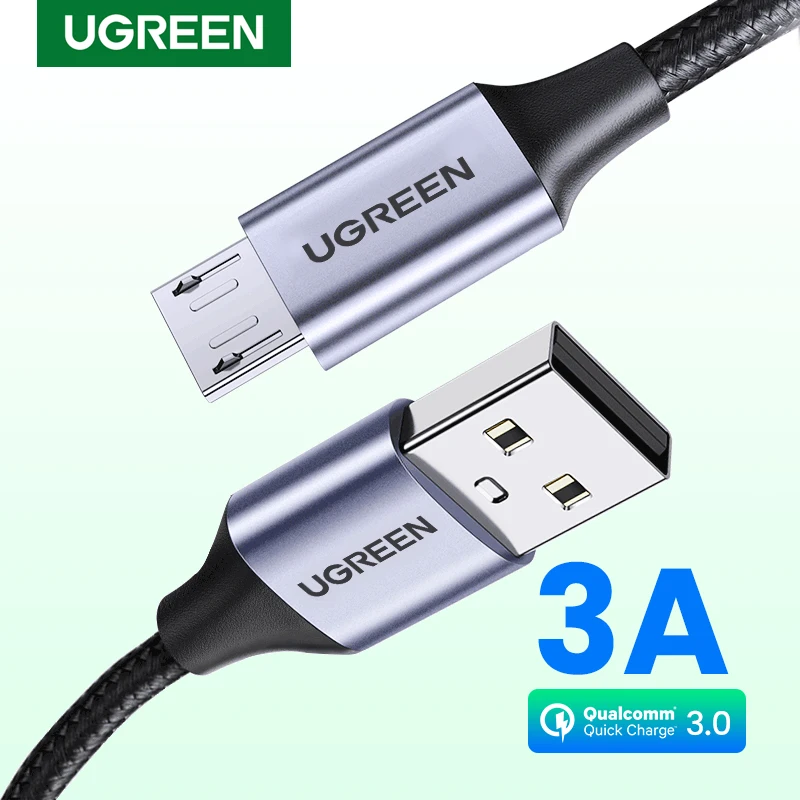 Ugreen micro usb-кабель 2a нейлоновый