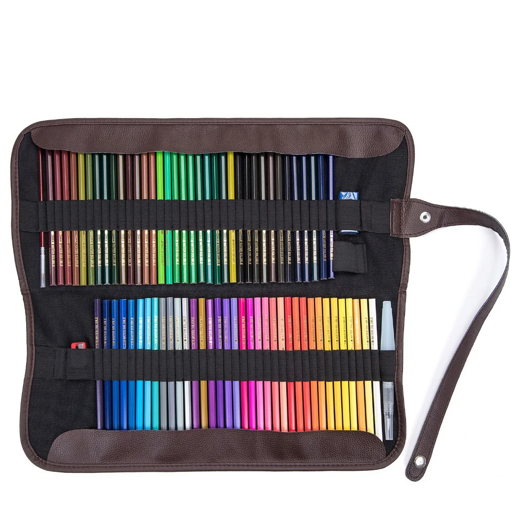 Холщовая сумка для карандашей с 72 отверстиями - Фотография_3