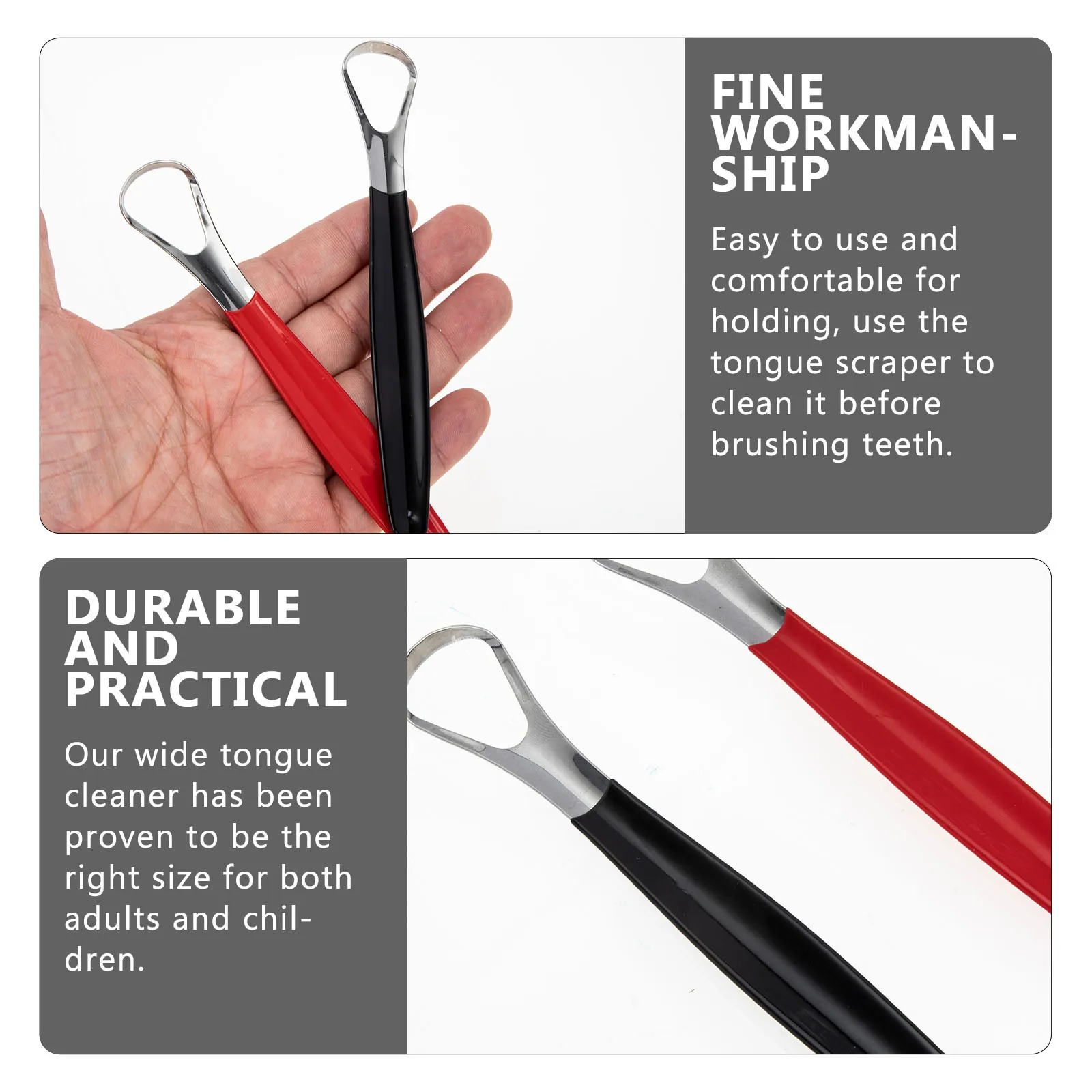 Чистящие средства для языка из нержавеющей стали - Фотография_3