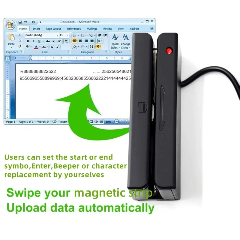 Msr90 бесконтактный usb-считыватель - Фотография_3