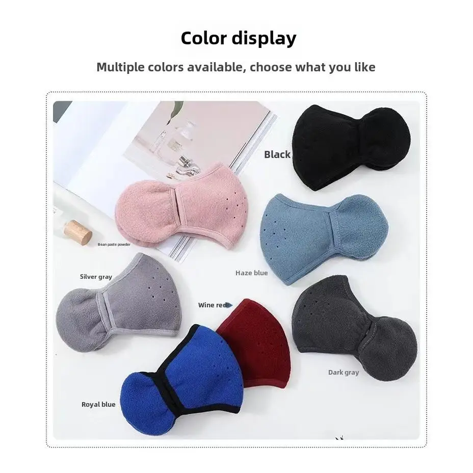 Наушники 2 в 1, зимние теплые ветрозащитные - Фотография_5