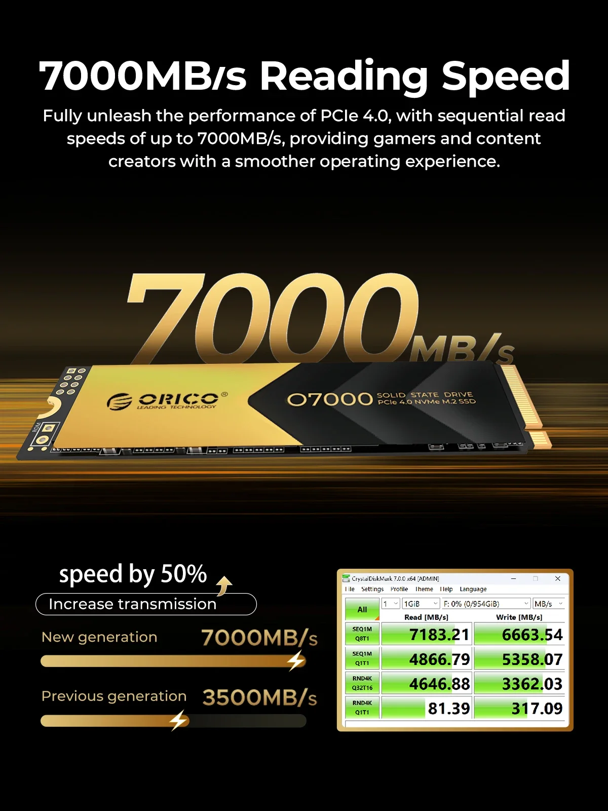 Orico pcie4.0 m.2 nvme ssd ps5 - Фотография_3