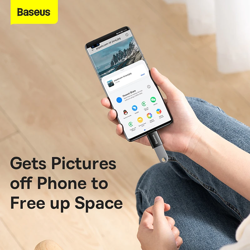 Адаптер baseus usb 3 - Фотография_3