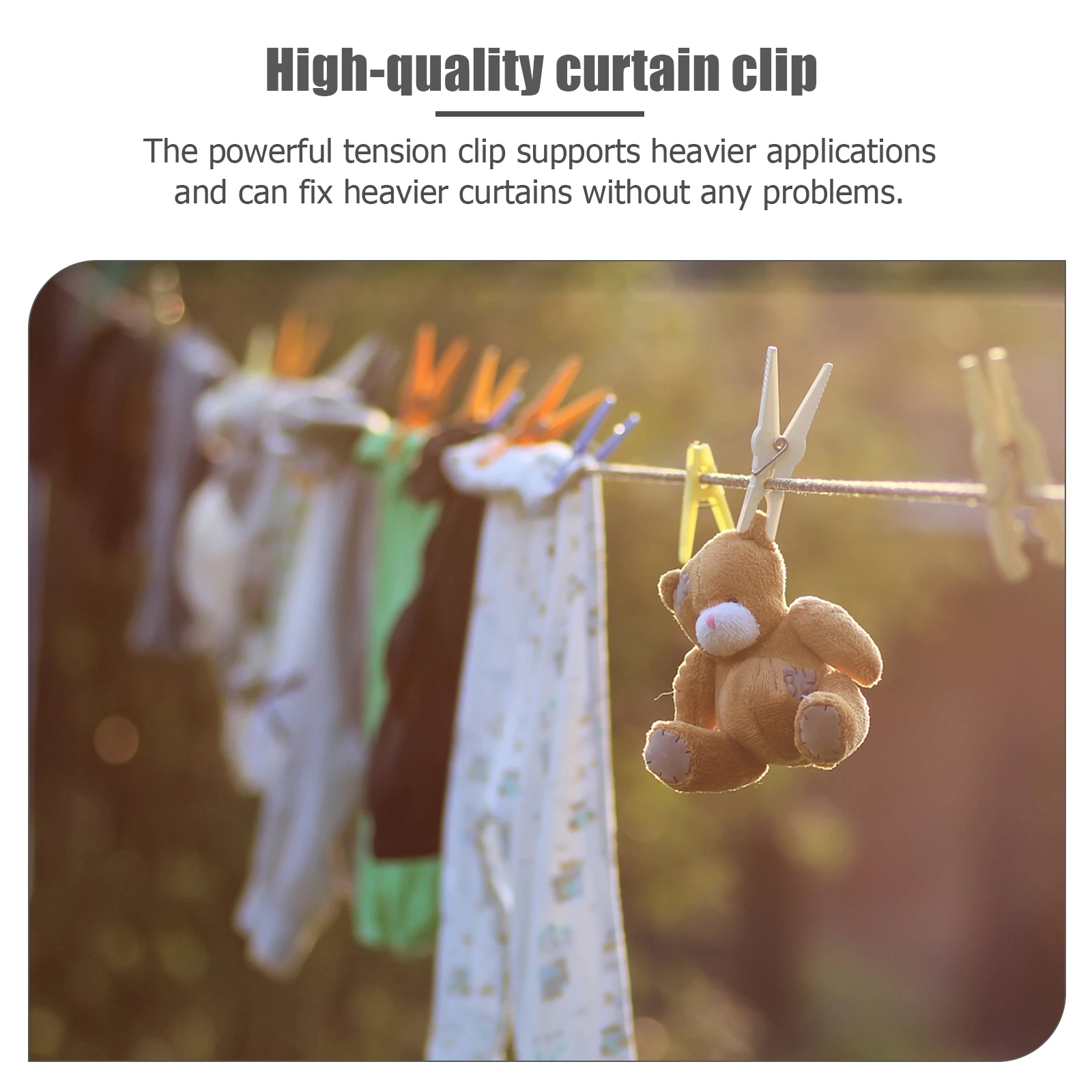 Оконные шторы, крючки для ванной комнаты - Фотография_6