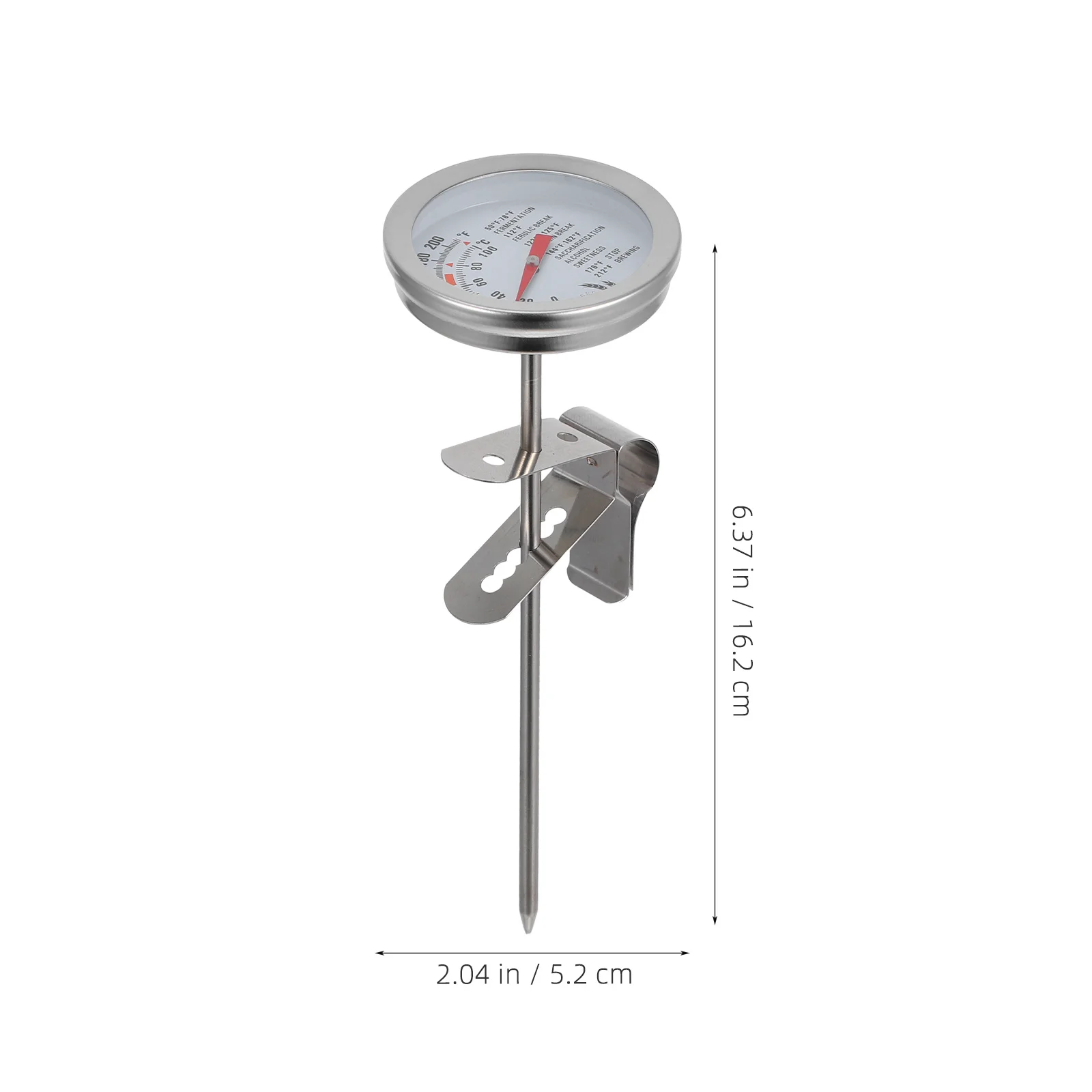 Съемный термометр из нержавеющей стали для чая с молоком - Фотография_3