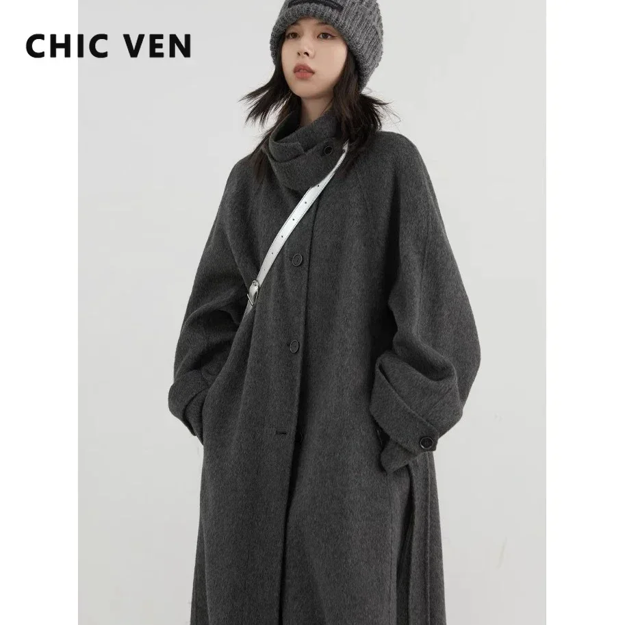Chic ven корейское женское шерстяное - Фотография_2