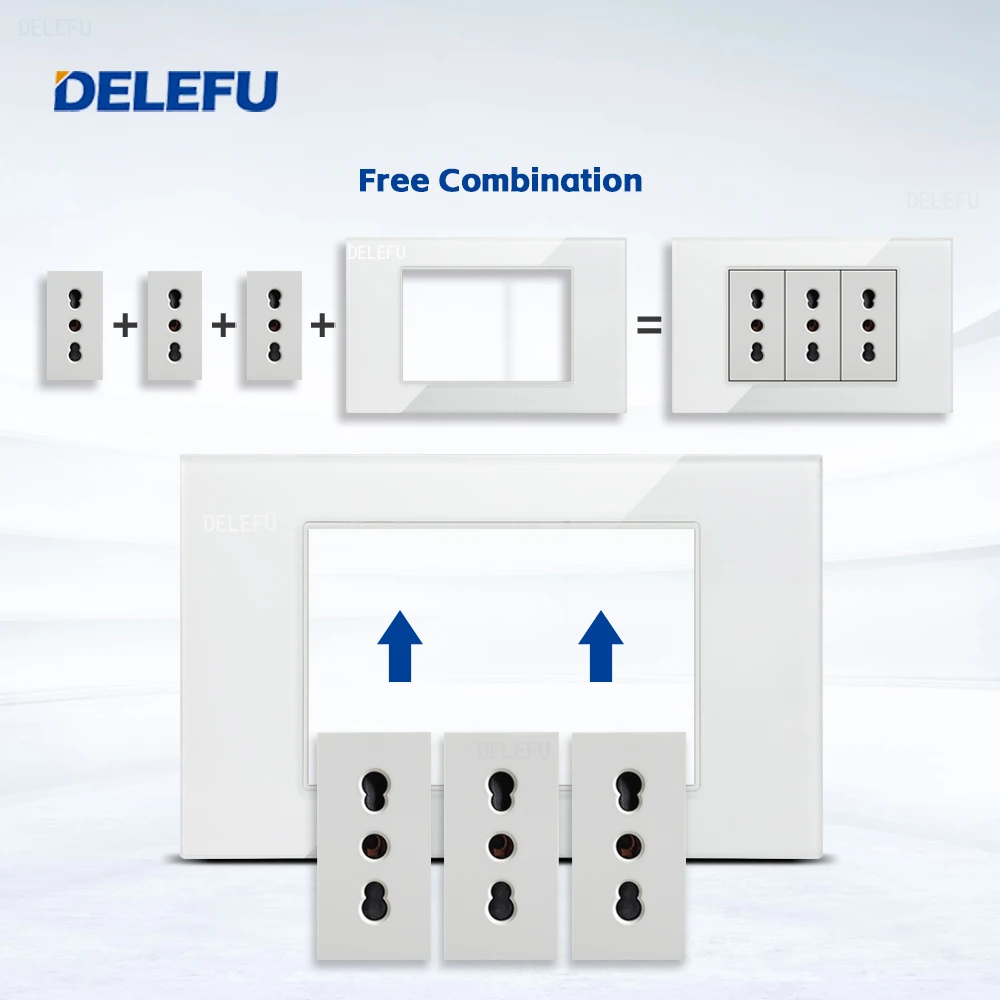 Delefu белое закаленное стекло - Фотография_4