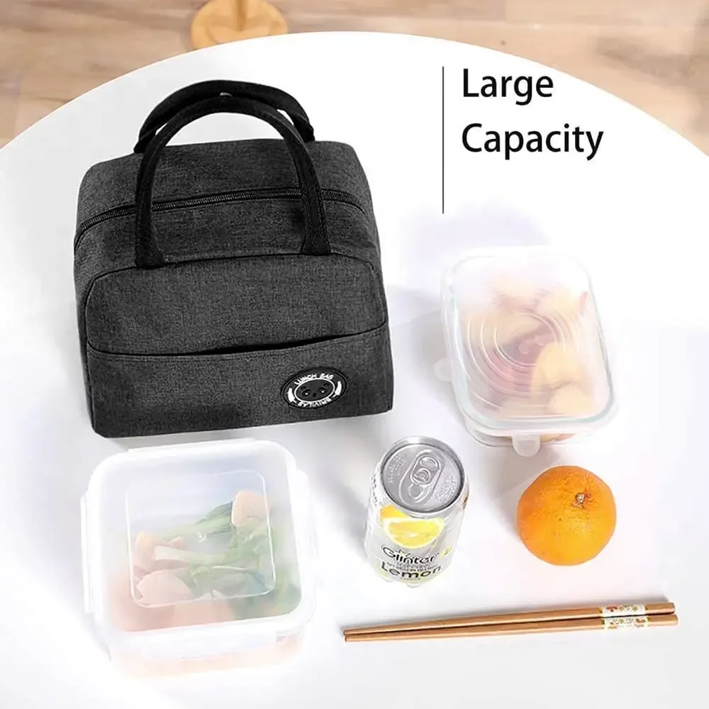 Bear insulated lunch bags canvas - Фотография_5