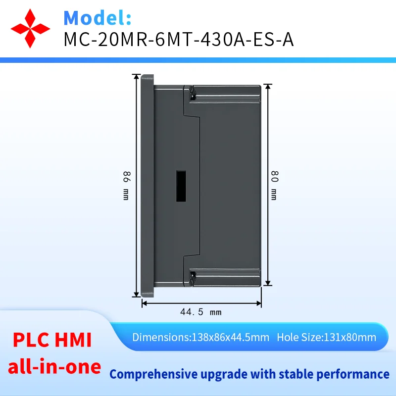 4.3 inch hmi plc all in one touch screen - Фотография_3