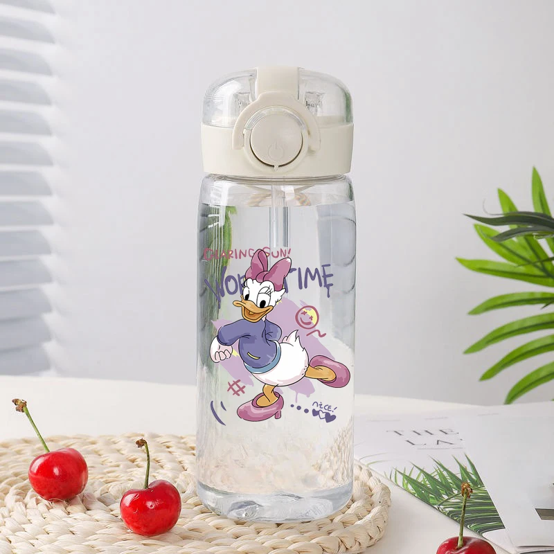 Портативная соломенная пластиковая чашка disney с микки маусом - Фотография_6