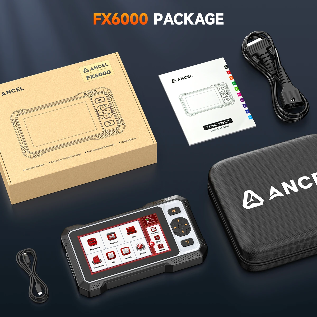 Новейший ancel fx6000 4-системный - Фотография_6