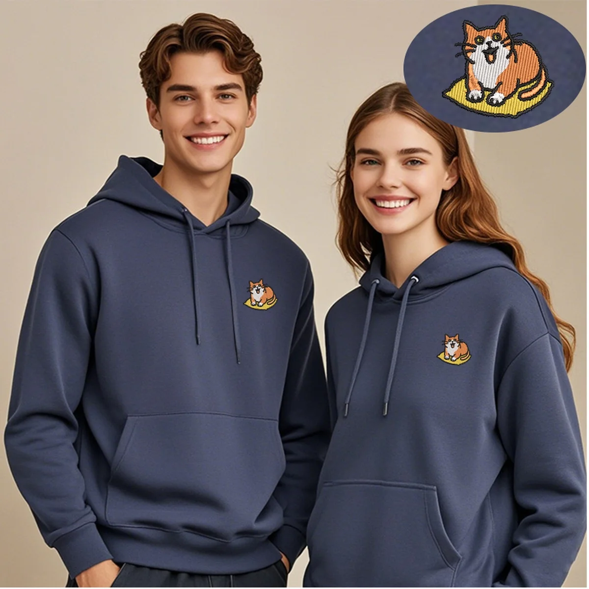 Бренд kitten sudadera hombre nuevo - Фотография_2