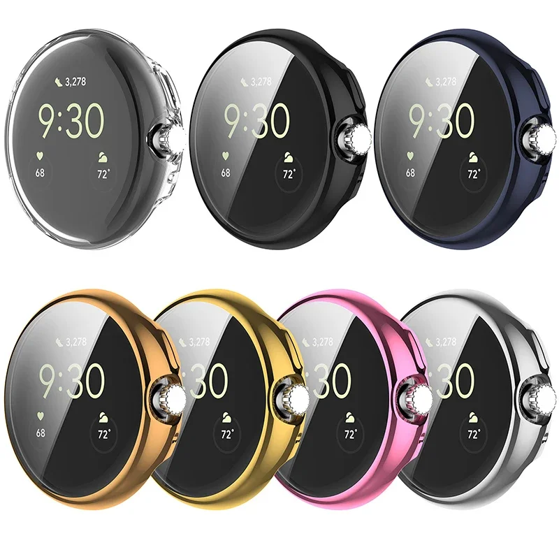 Чехол класса с покрытием для google pixel watch 3 2 1 - Фотография_6