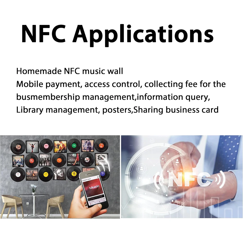 Nfc-метка ntag216 nfc-наклейка чип ntag216 - Фотография_2