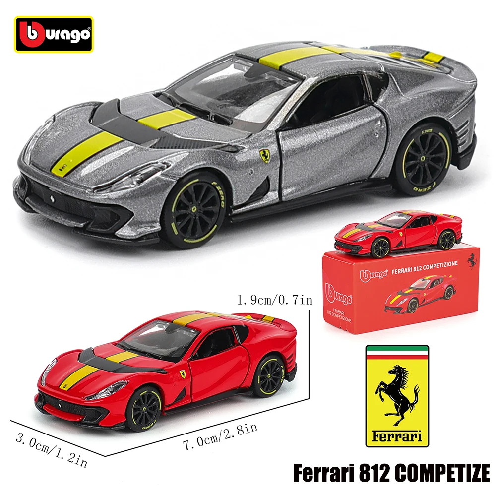 Bburago 1:64 ferrari 812 competizione - Фотография_2