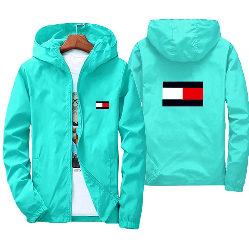 Весенне-осенняя новая мужская ветрозащитная - Фотография_3