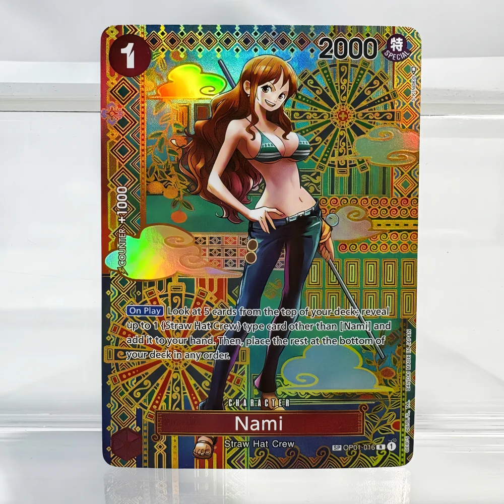 Аниме one piece opcg card английская - Фотография_3