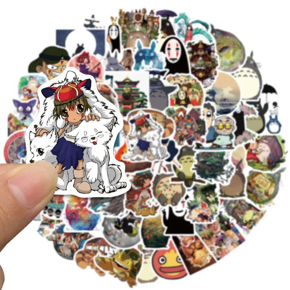 Ghibli хаяо миядзаки наклейки мультфильм - Фотография_3