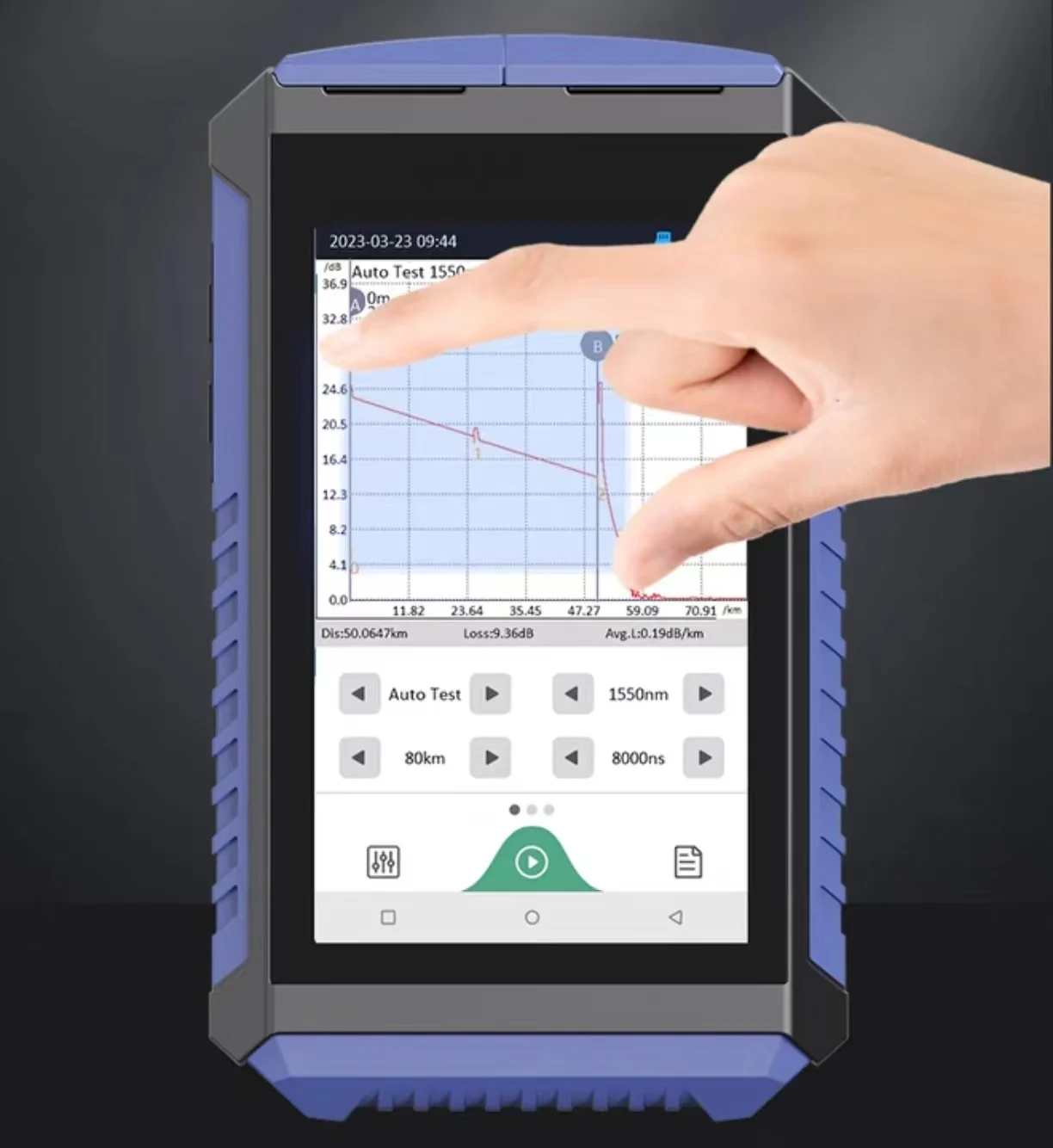 Ручной otdr nk4200 многофункциональный - Фотография_5