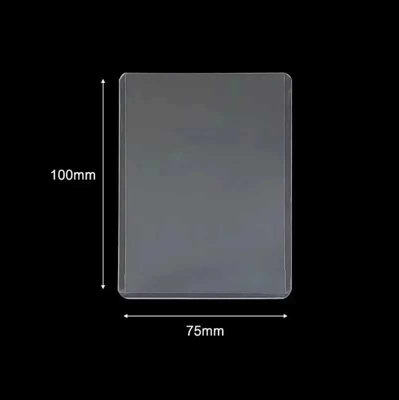 Прозрачный корейский чехол для карт kpop с защитной пленкой - Фотография_4