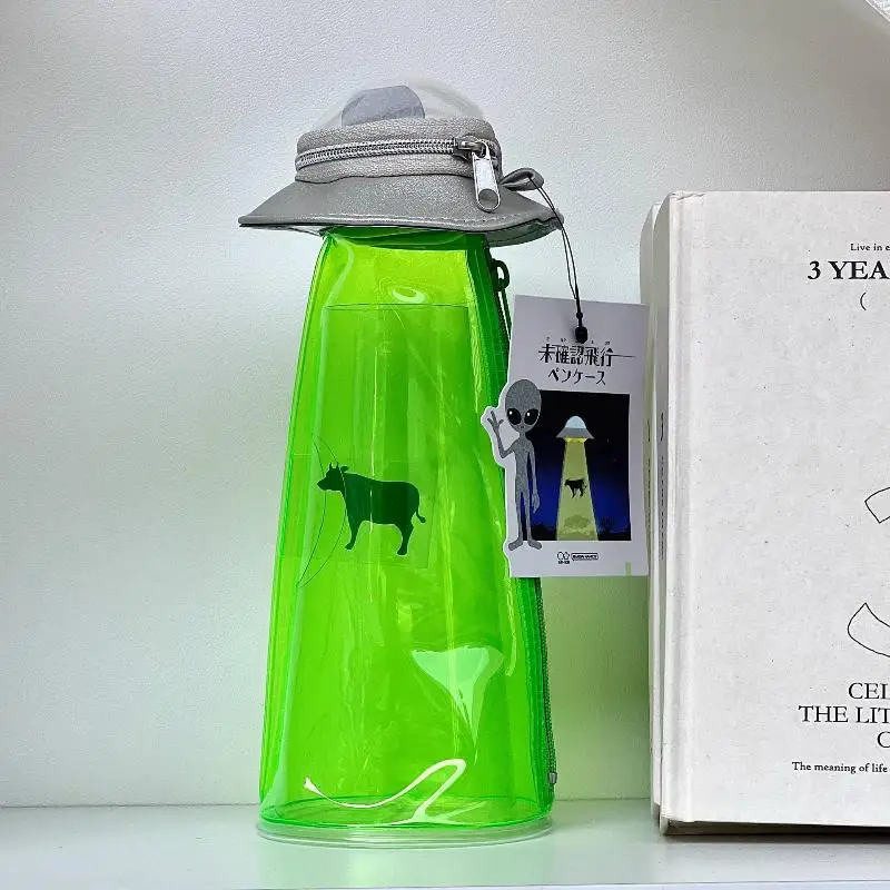 Милый забавный чехол для ручки с изображением инопланетянина - Фотография_6