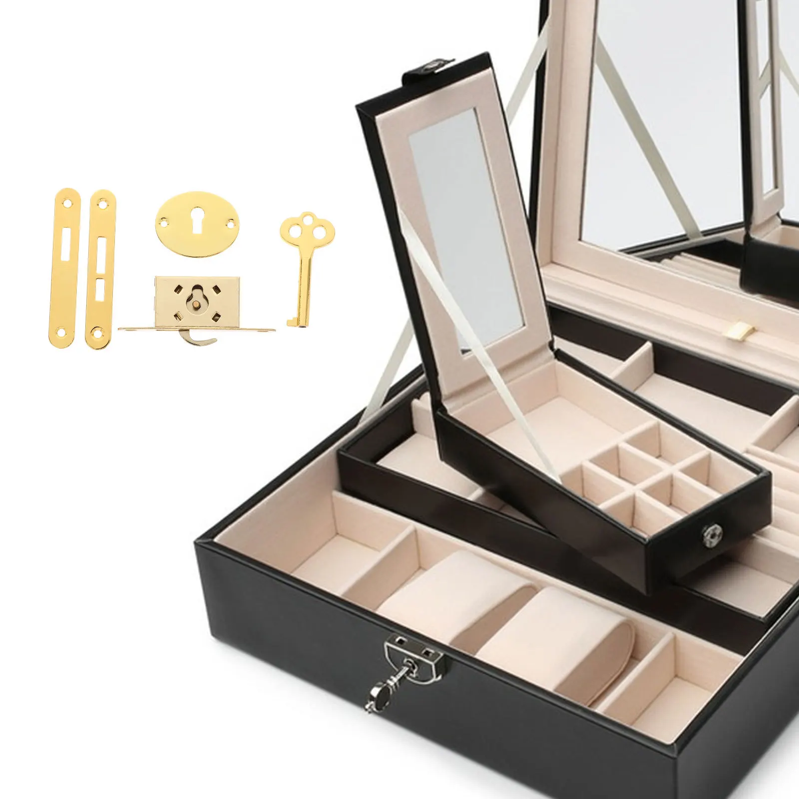 1 комплект, замок для скрытого ящика - Фотография_5