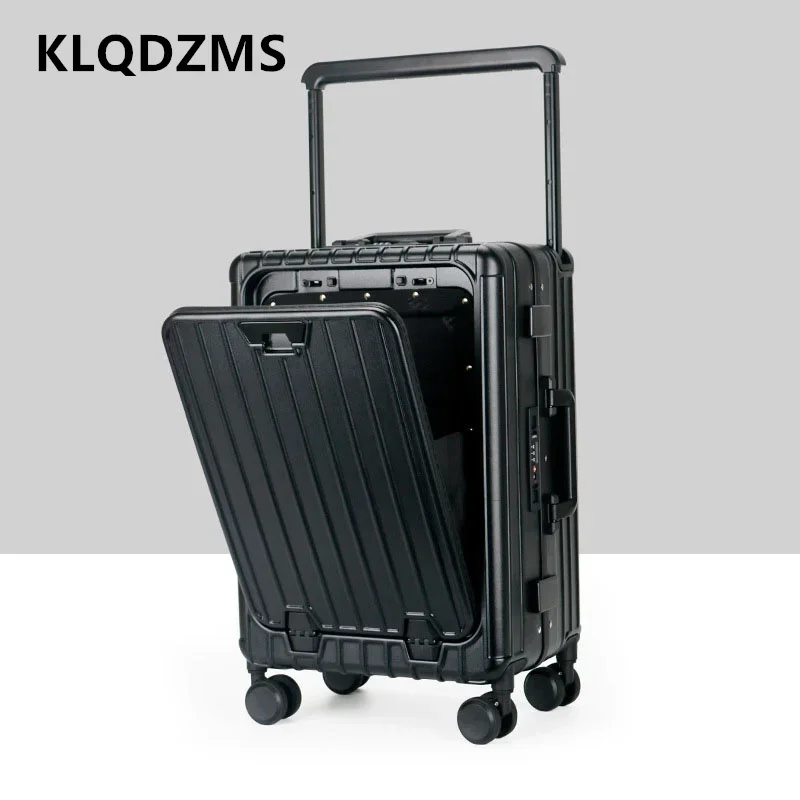 Klqdzms чемодан на колесиках с передним отверстием - Фотография_5