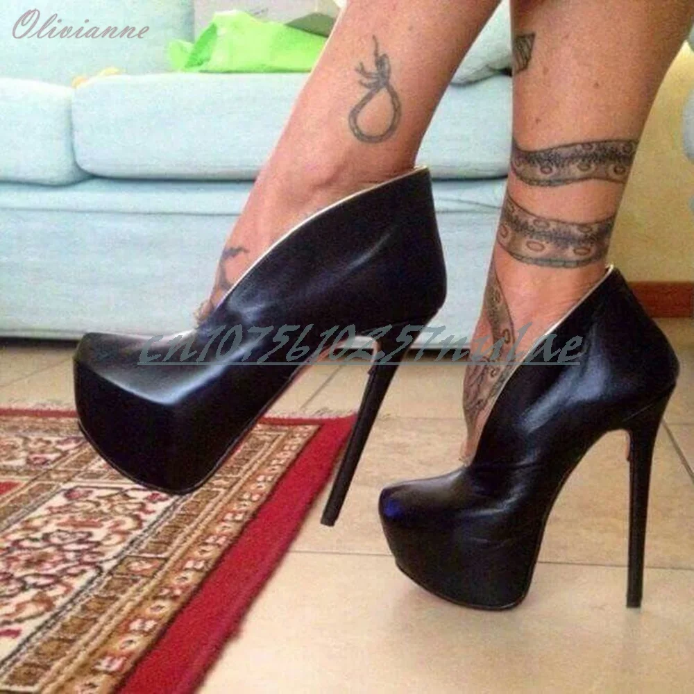 Популярные вечерние черные матовые - Фотография_2