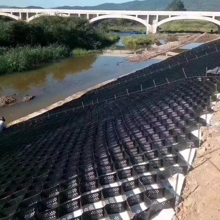 Текстурированный hdpe пластик геоцел - Фотография_3