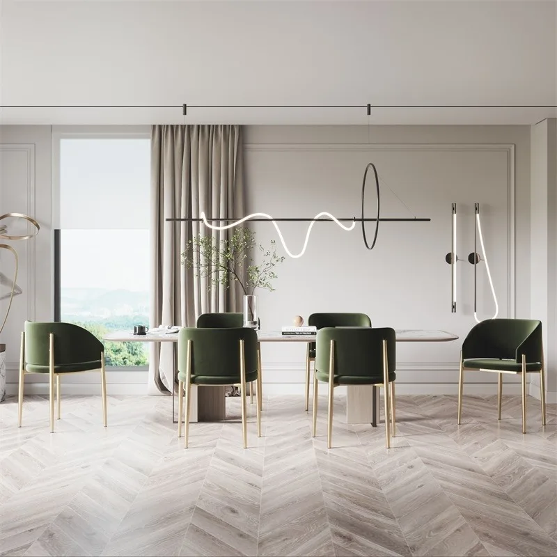 4psc nordic light роскошные обеденные - Фотография_5