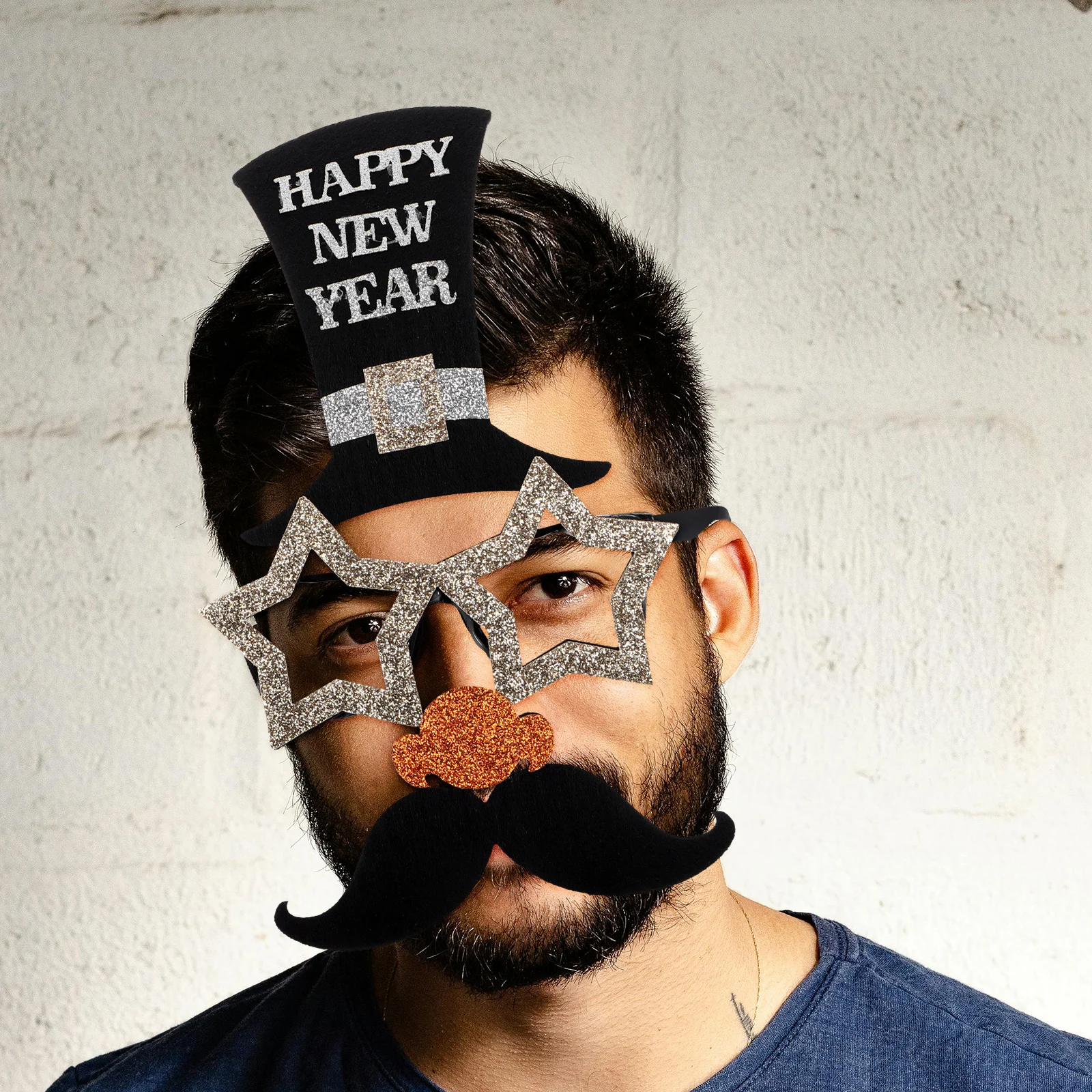 Новогодние декоративные очки