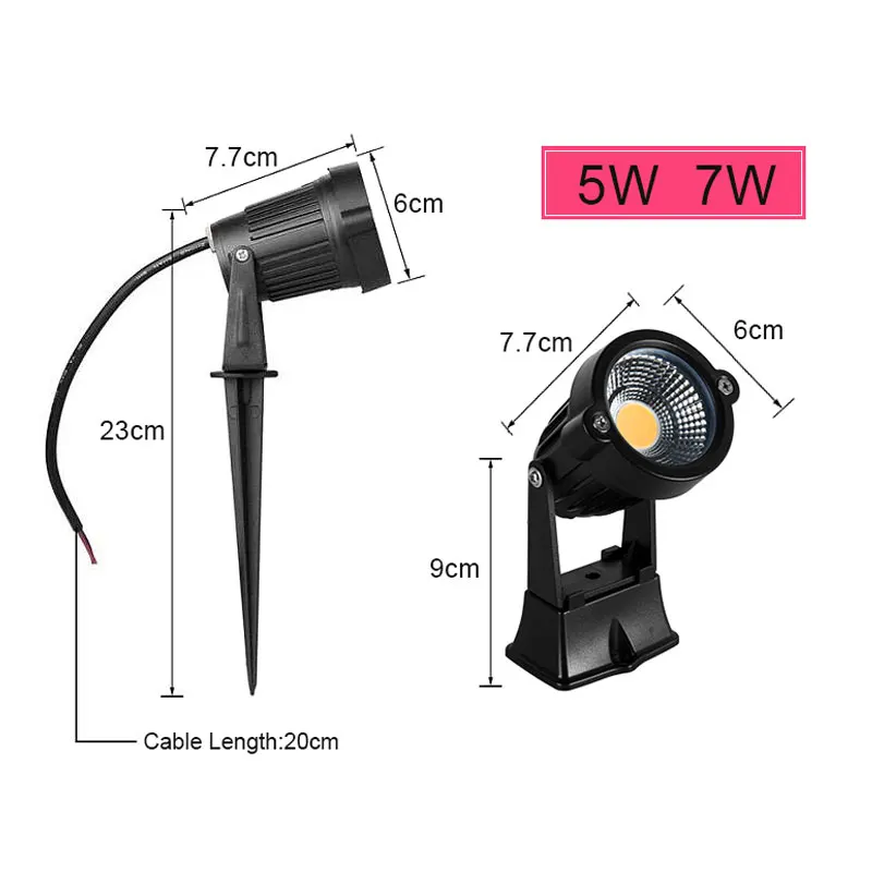 Светодиодный cob садовое освещение - Фотография_3