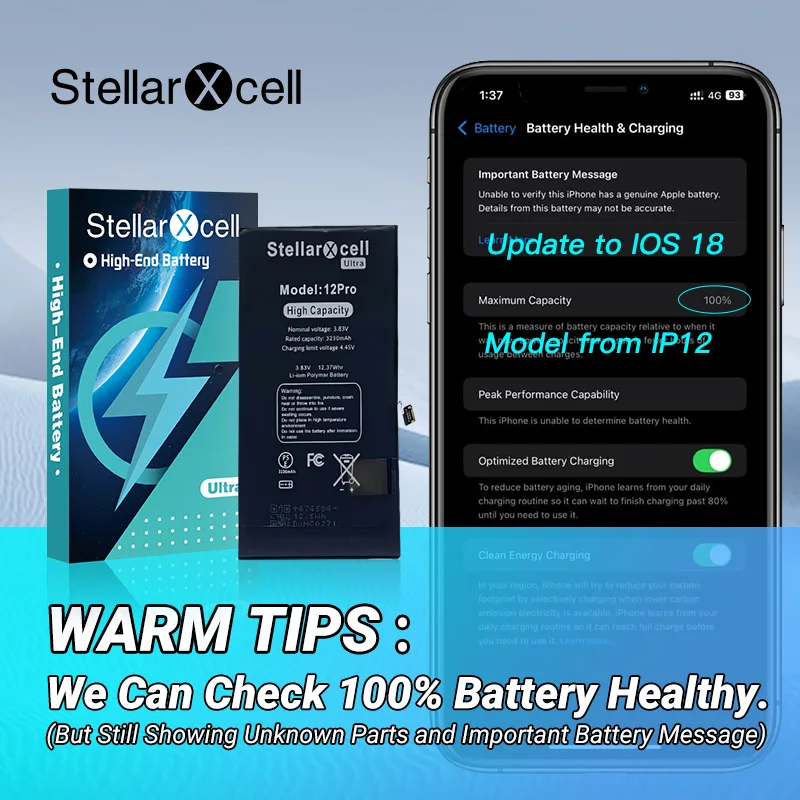 Оригинальный аккумулятор stellarxcell-ultra - Фотография_3