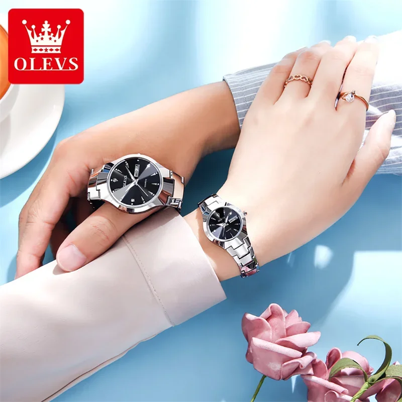 Olevs 8697, модные мужские и женские часы - Фотография_3
