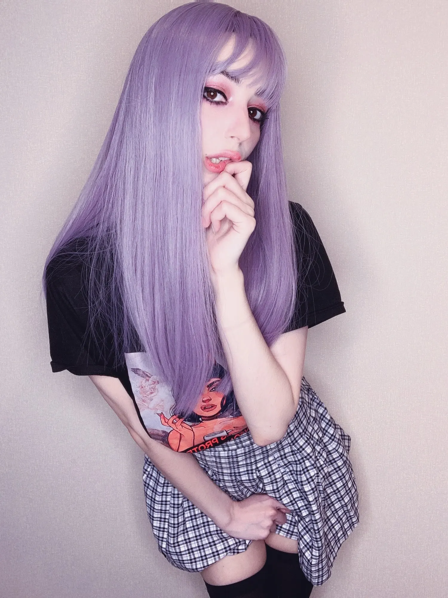 Vicwig длинные прямые парики из - Фотография_4