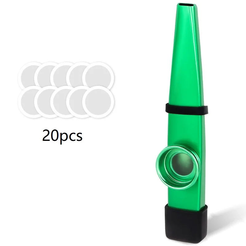 Металлические kazoos с 20 диафрагмами для флейты kazoo - Фотография_5