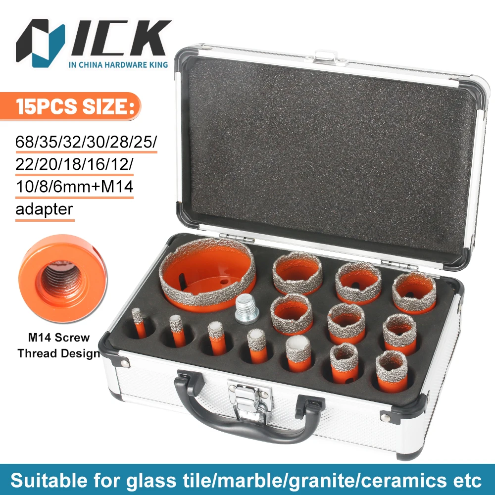 M14 алмазная резьба для сухой вакуумной пайки