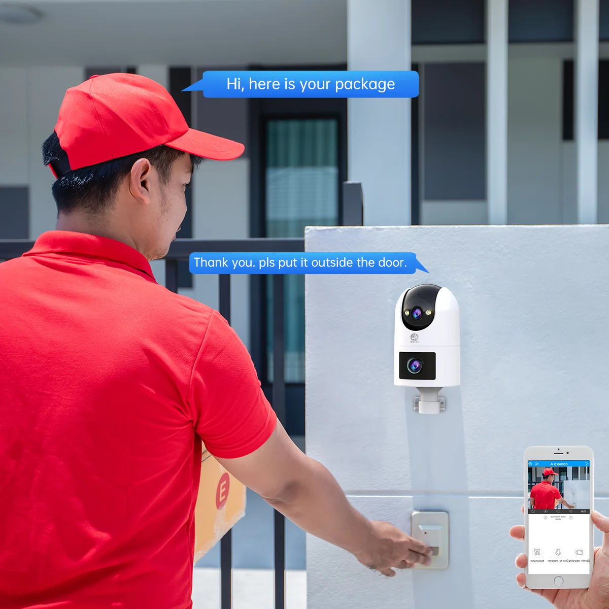 Jooan w8 4k 5g wi-fi двойной объектив - Фотография_5