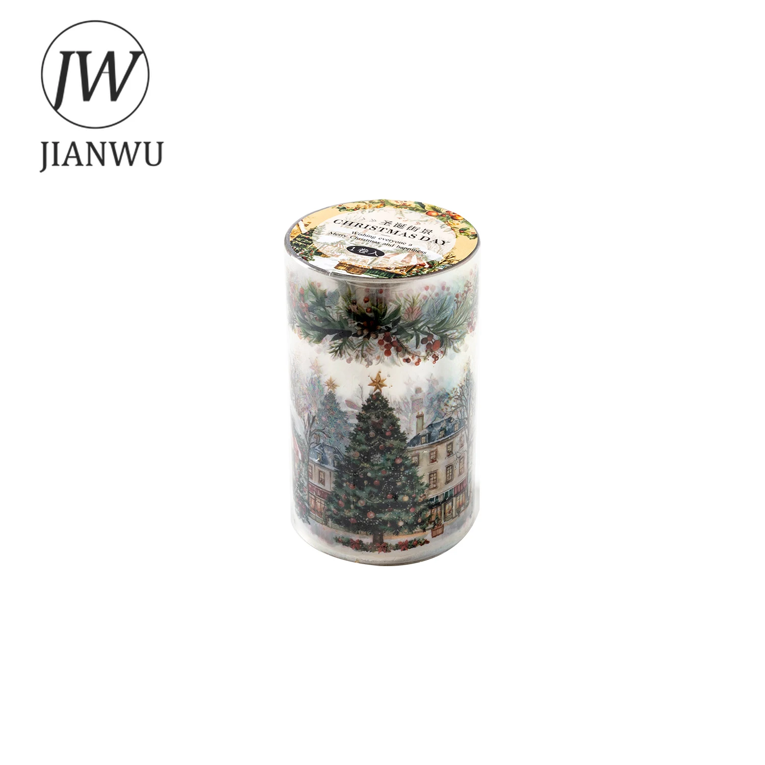 Jianwu 65 мм * 200 см рождественская серия - Фотография_6