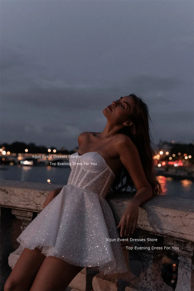 Xijun блестящие свадебные платья - Фотография_3