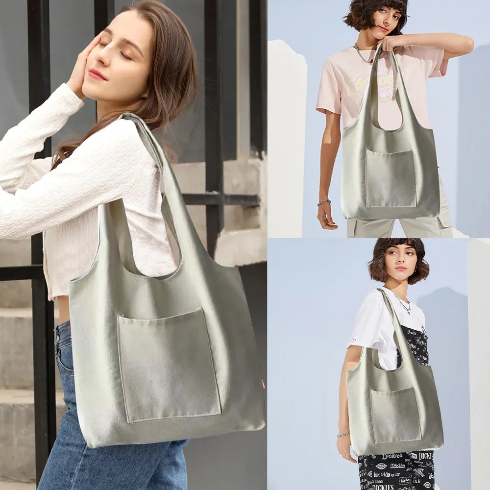 Foldable shopping bag reusable - Фотография_6